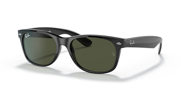 RB2132 Zwart KunststofSunglass Frames van B24, Hoekweergave