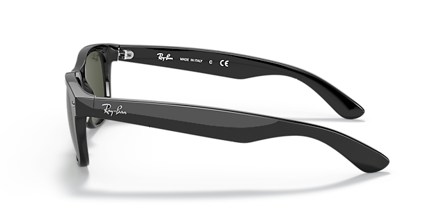 RB2132 Zwart KunststofSunglass Frames van B24, Zijaanzicht