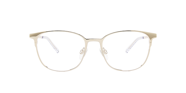 Luna Platinum Silver Titanium TitanEyeglass Frames von B24, Vorderansicht