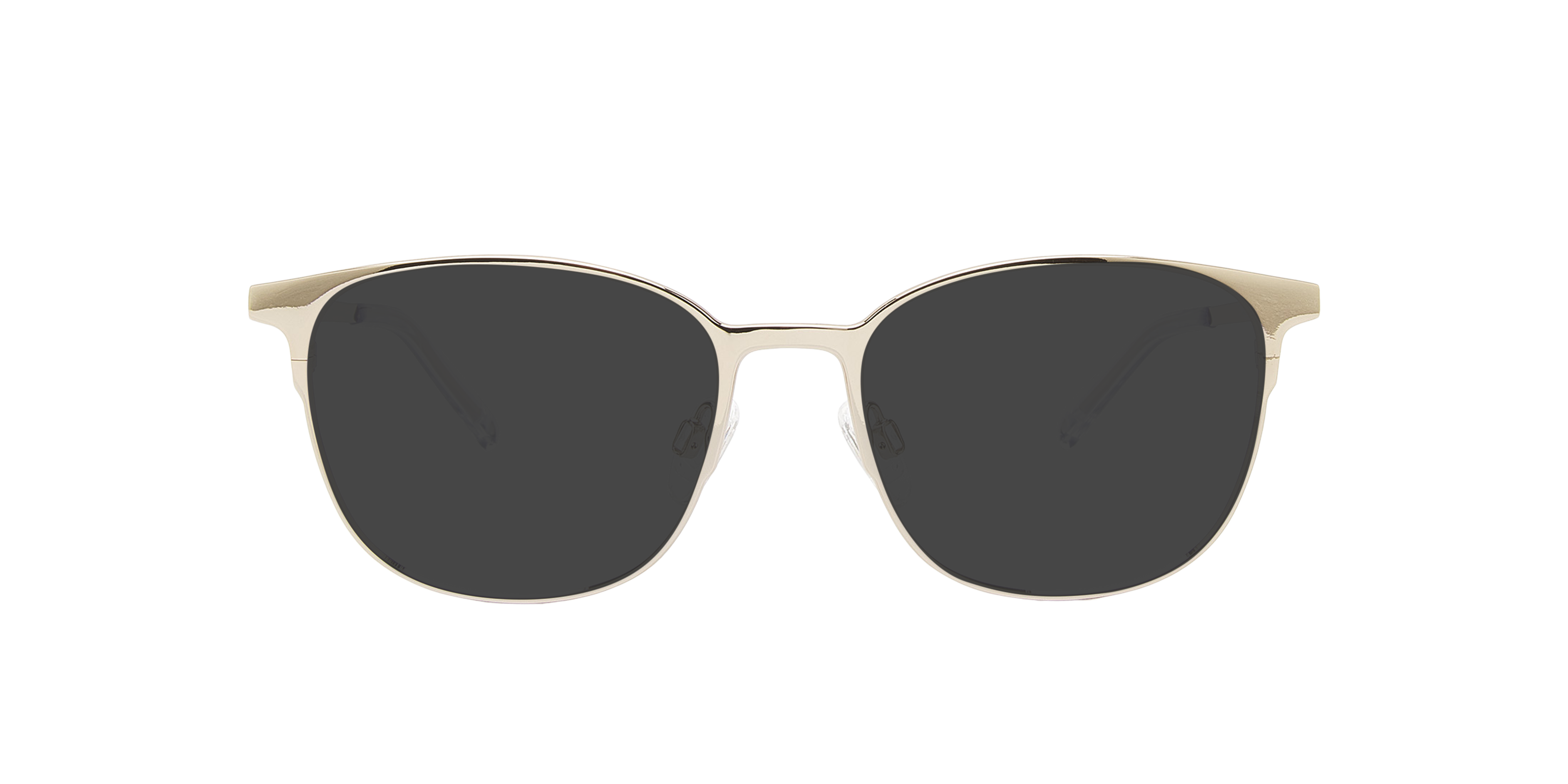 Luna Platinum Silver Titanium TitanEyeglass Frames von B24, mit getönten Gläsern