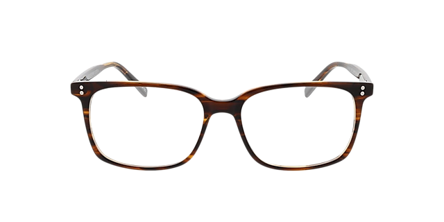 Richmond Kristal bruin Havana hoorn AcetaatEyeglass Frames van B24, Vooraanzicht