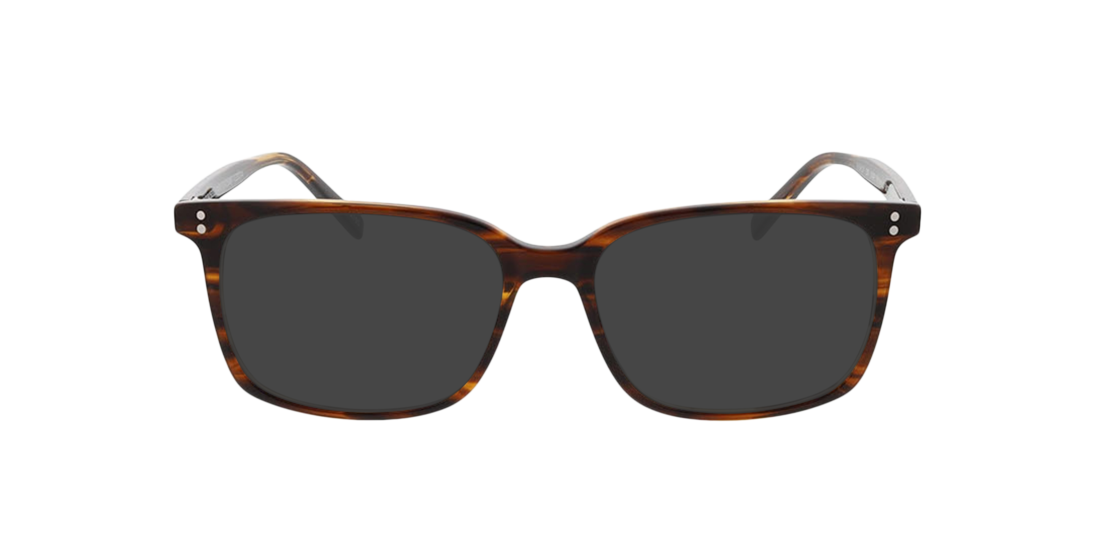 Richmond Crystal Brown Havana Horn AcetatEyeglass Frames von B24, mit getönten Gläsern