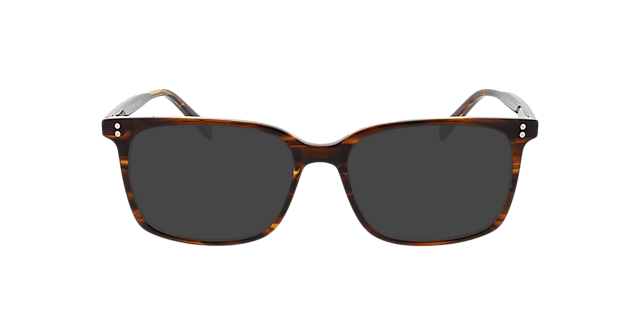 Richmond Kristal bruin Havana hoorn AcetaatEyeglass Frames van B24, met getinte lenzen