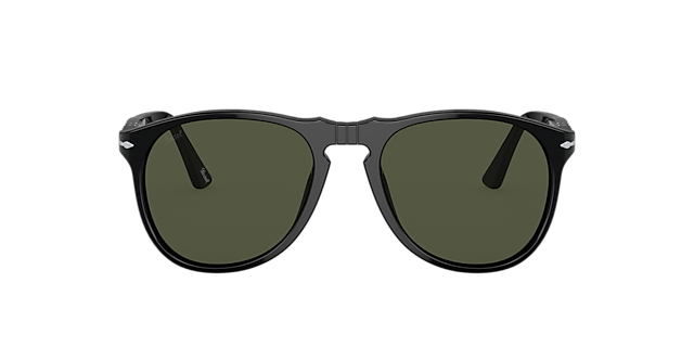 PO9649S Zwart AcetaatSunglass Frames van B24, met getinte lenzen