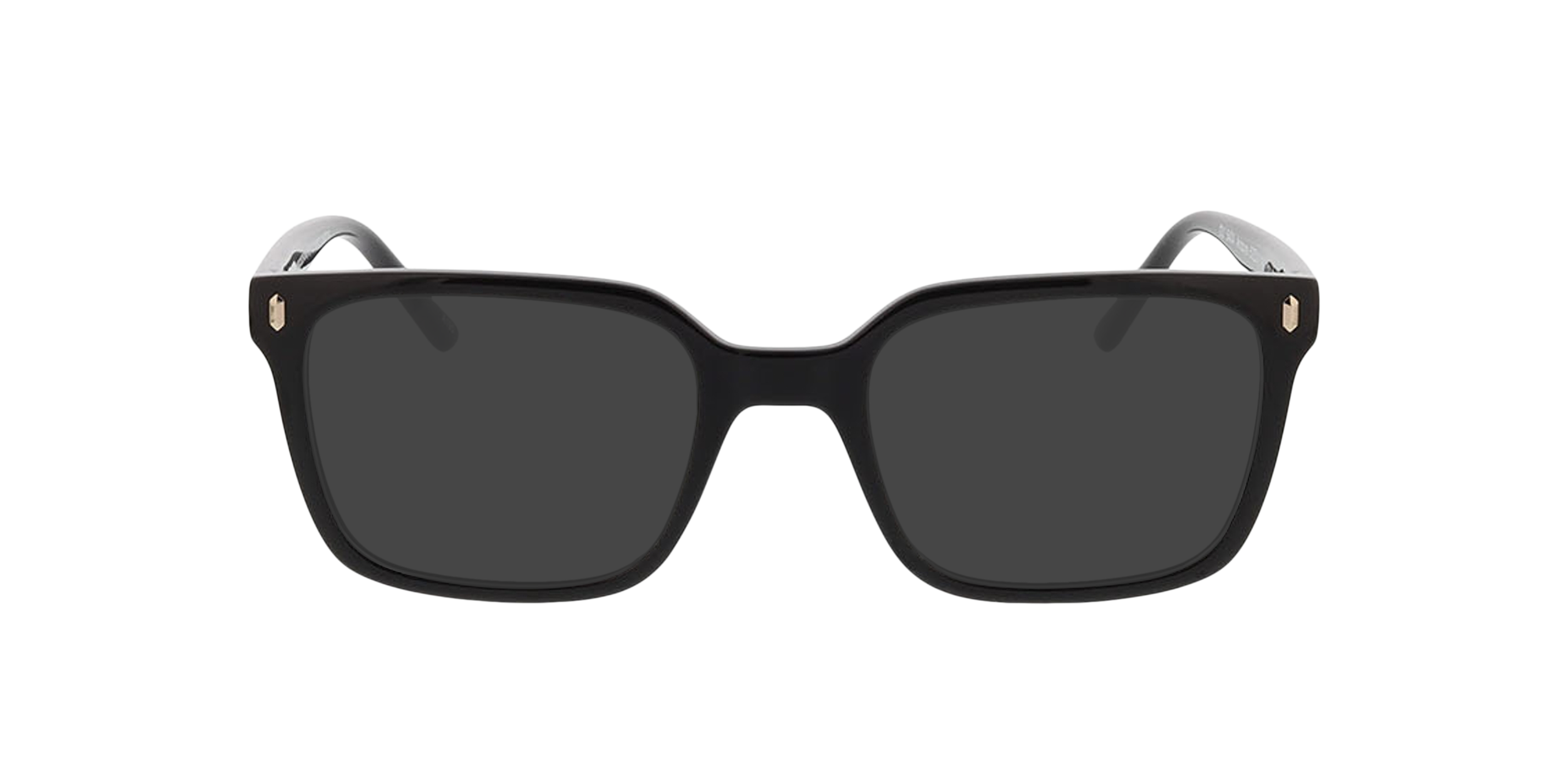 Arizona Zwart KunststofEyeglass Frames van B24, met getinte lenzen