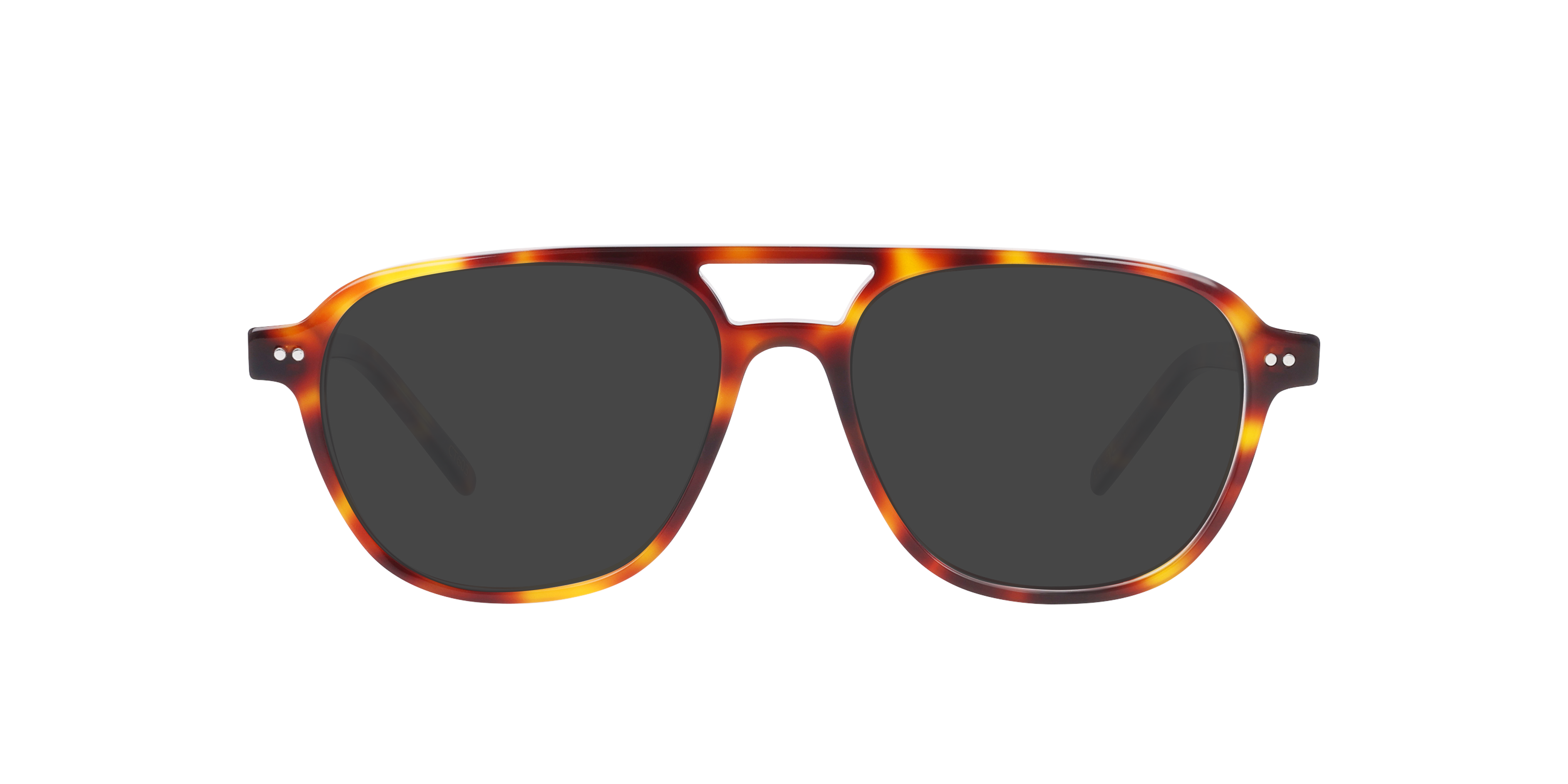 Wilker Crystal Havana Cigars AcetaatEyeglass Frames van B24, met getinte lenzen