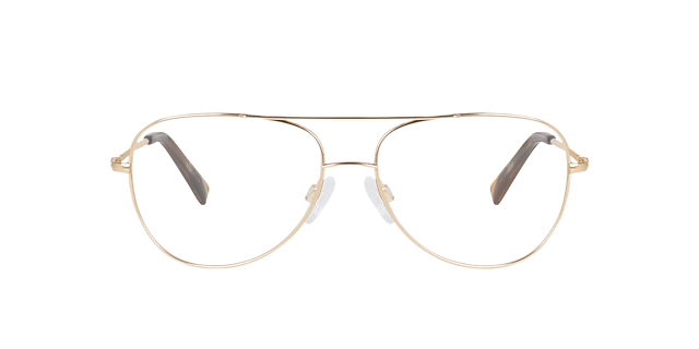 Goose Light Gold Titanium TitanEyeglass Frames von B24, Vorderansicht