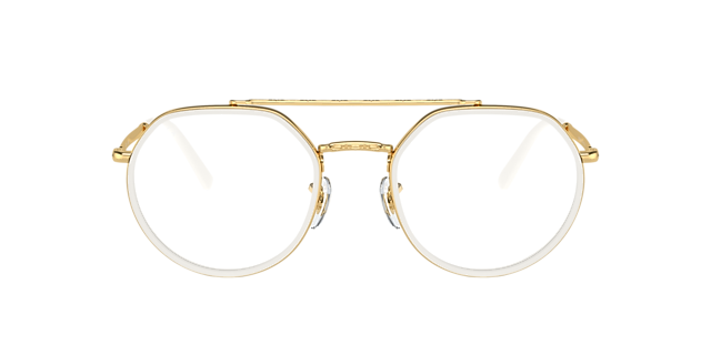 RB3765V Gold MetallEyeglass Frames von B24, Vorderansicht