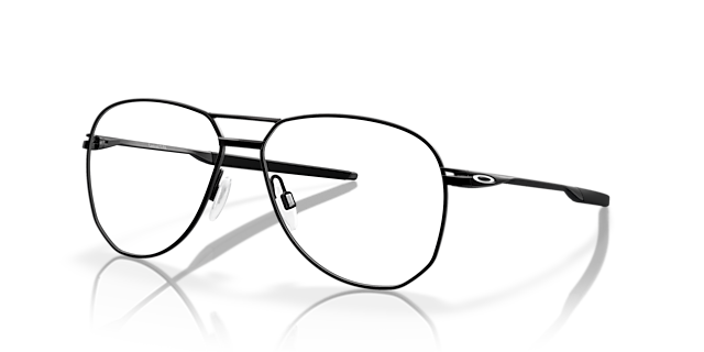Contrail TI Schwarz satiniert TitanEyeglass Frames von B24, Dreiviertelansicht