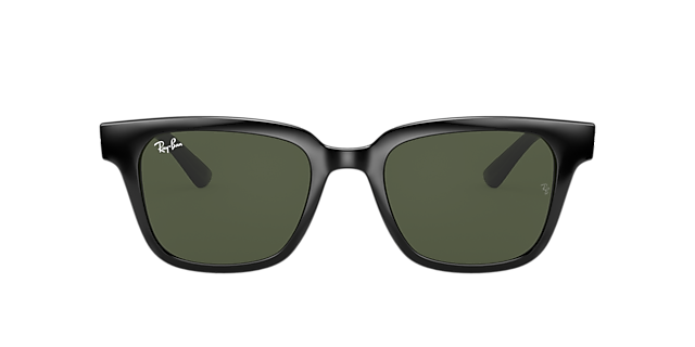 RB4323 Zwart KunststofSunglass Frames van B24, met getinte lenzen