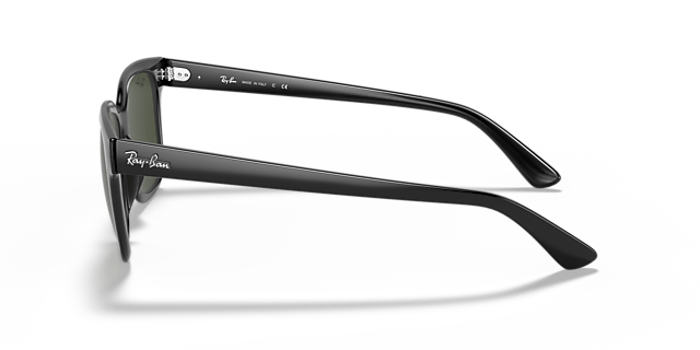 RB4323 Zwart KunststofSunglass Frames van B24, Zijaanzicht