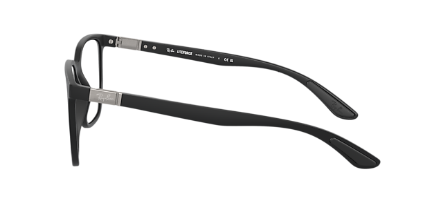 RB7235 Sand Schwarz KunststoffEyeglass Frames von B24, Seitenansicht