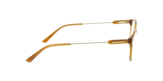 Venedig Kristal Bruin AcetaatEyeglass Frames van B24, Zijaanzicht