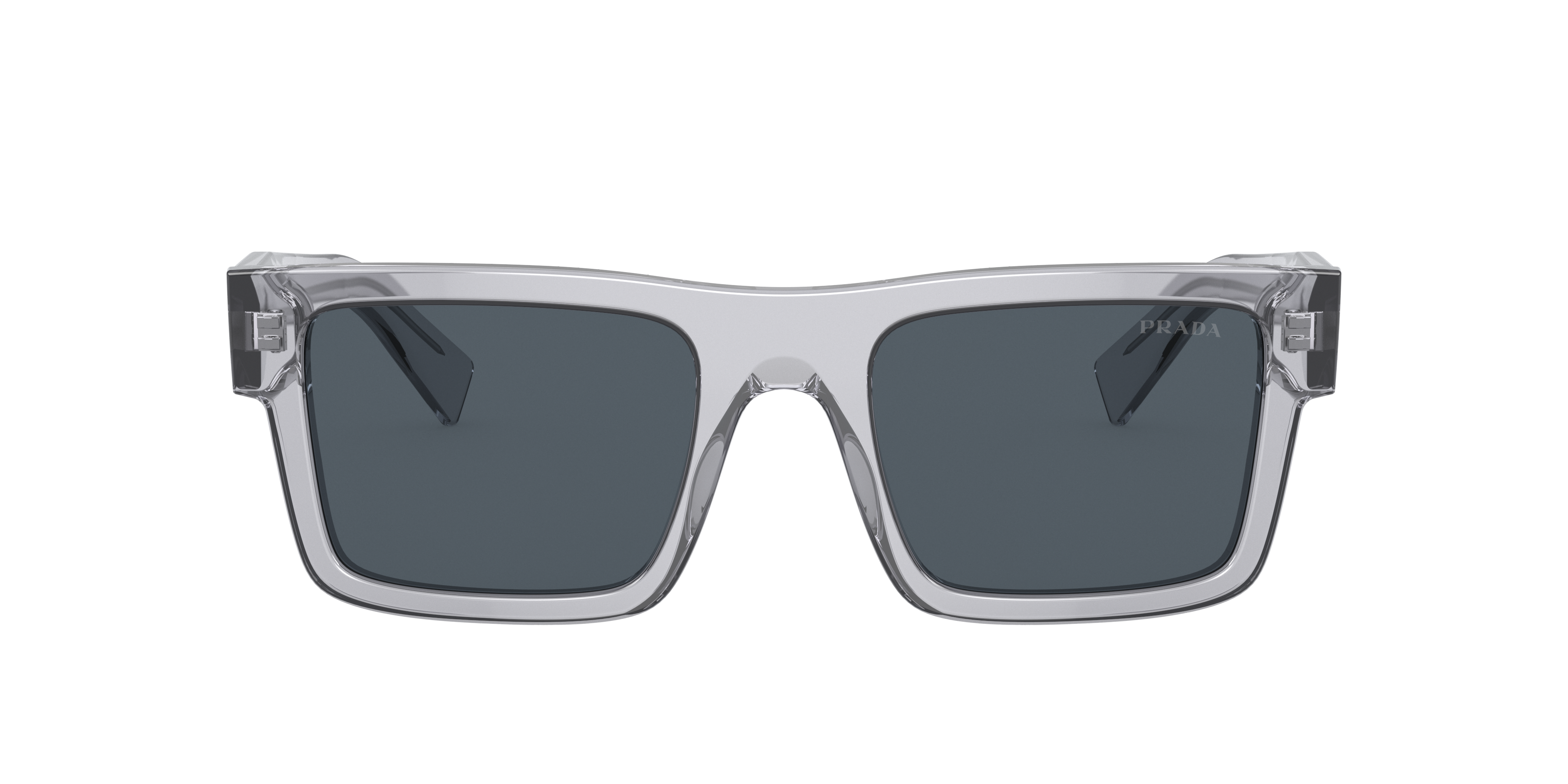 PR 19WS Crystal Grau AcetatSunglass Frames von B24, mit getönten Gläsern