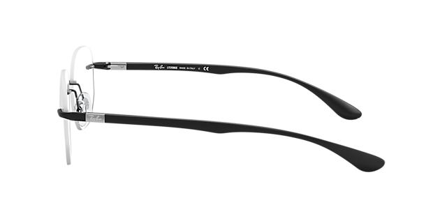 RB8766 Gunmetal TitanEyeglass Frames von B24, Seitenansicht