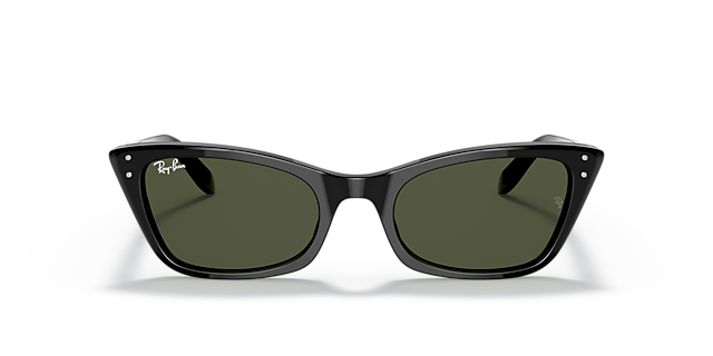 Lady Burbank Schwarz AcetatSunglass Frames von B24, Vorderansicht