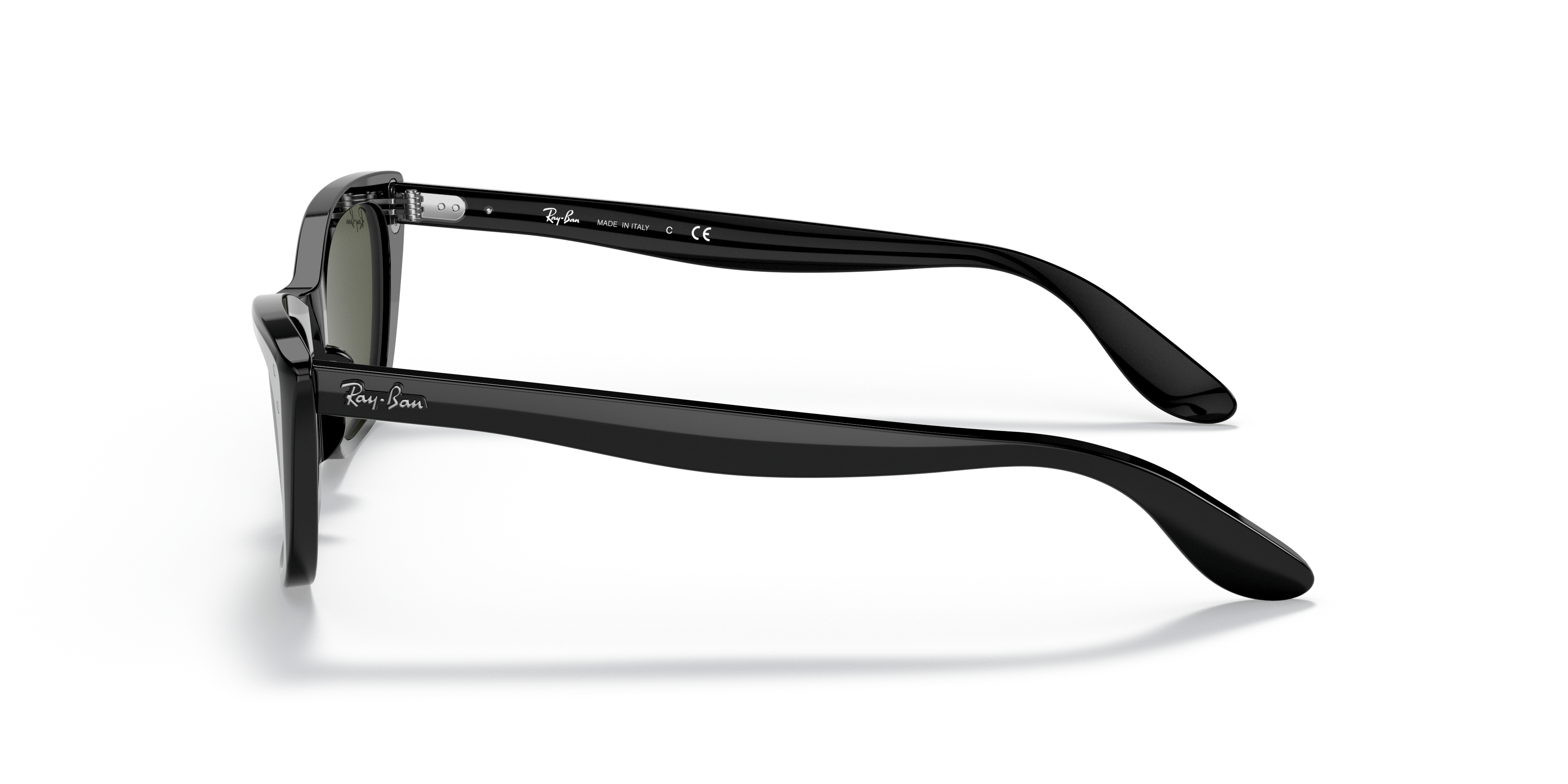 RB2299 Schwarz AcetatSunglass Frames von B24, Seitenansicht