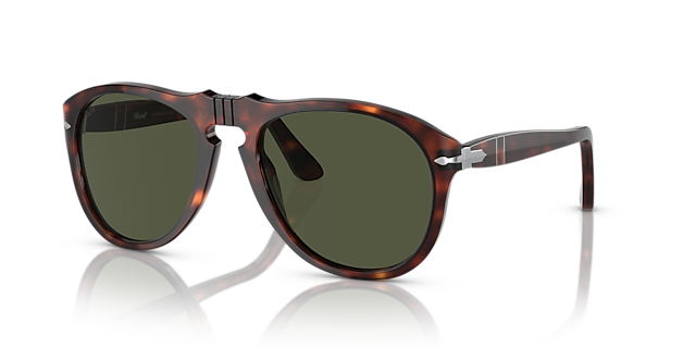 PO0649 Havana AcetatSunglass Frames von B24, Dreiviertelansicht