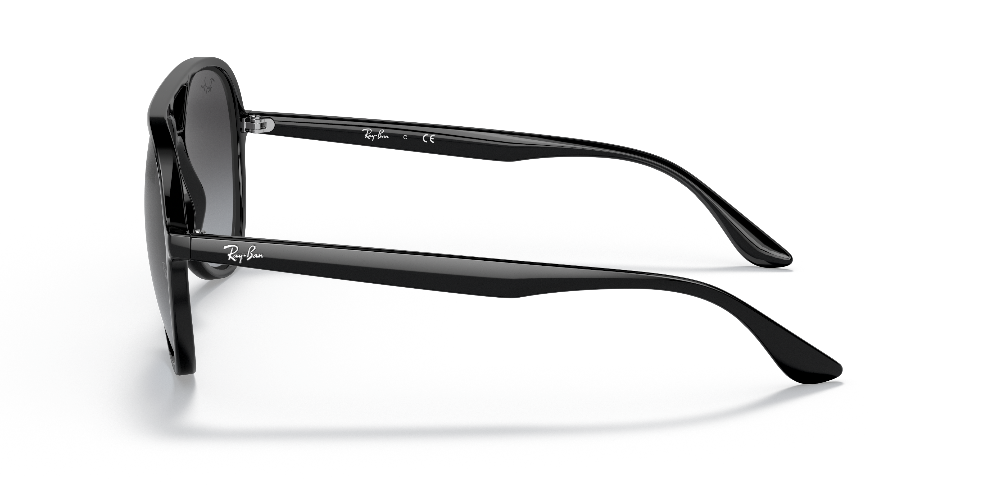 RB4376 Schwarz KunststoffSunglass Frames von B24, Seitenansicht
