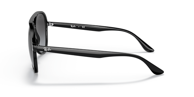 RB4376 Zwart KunststofSunglass Frames van B24, Zijaanzicht