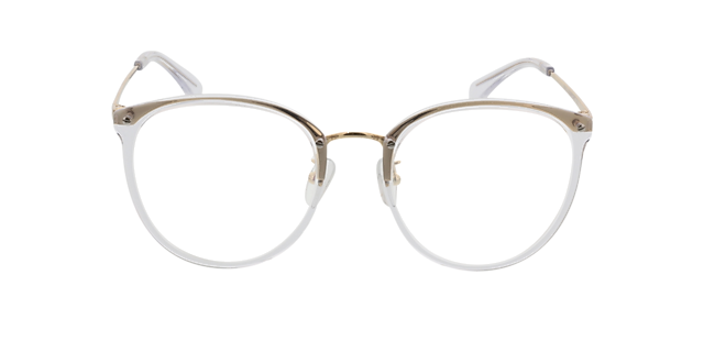 Charlotte Crystal  &  Gold AcetatEyeglass Frames von B24, Vorderansicht