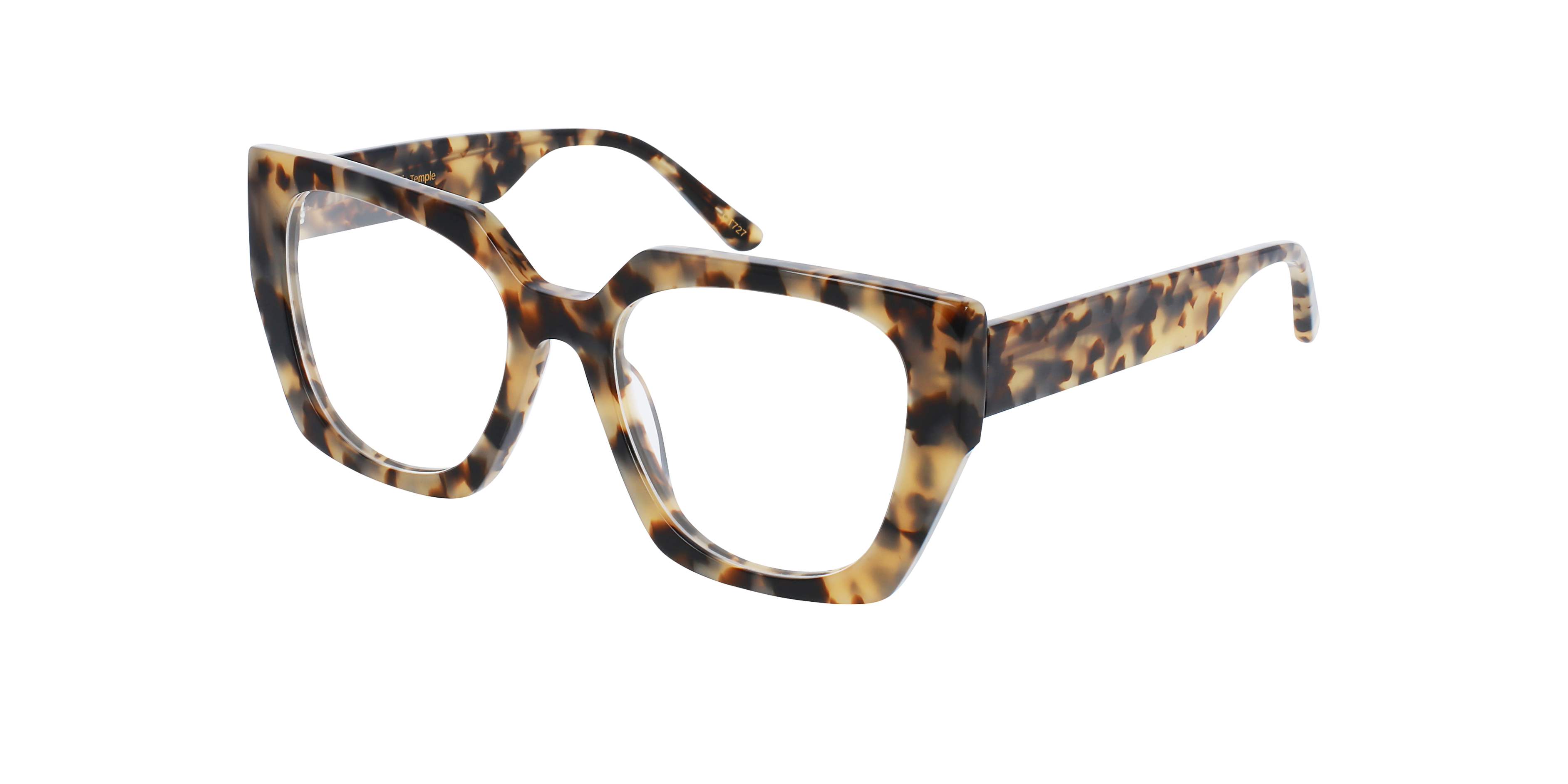 Regina Indian Summer AcetaatEyeglass Frames van B24, Hoekweergave