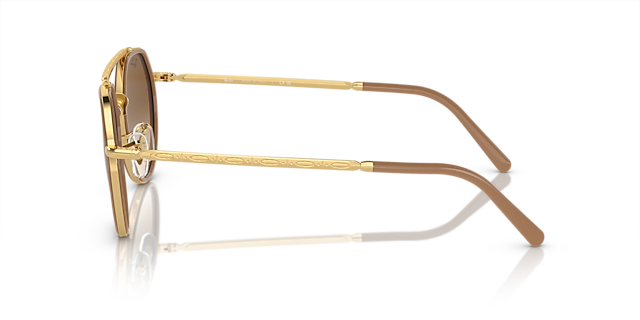 RB3765 Arista goud MetaalSunglass Frames van B24, Zijaanzicht