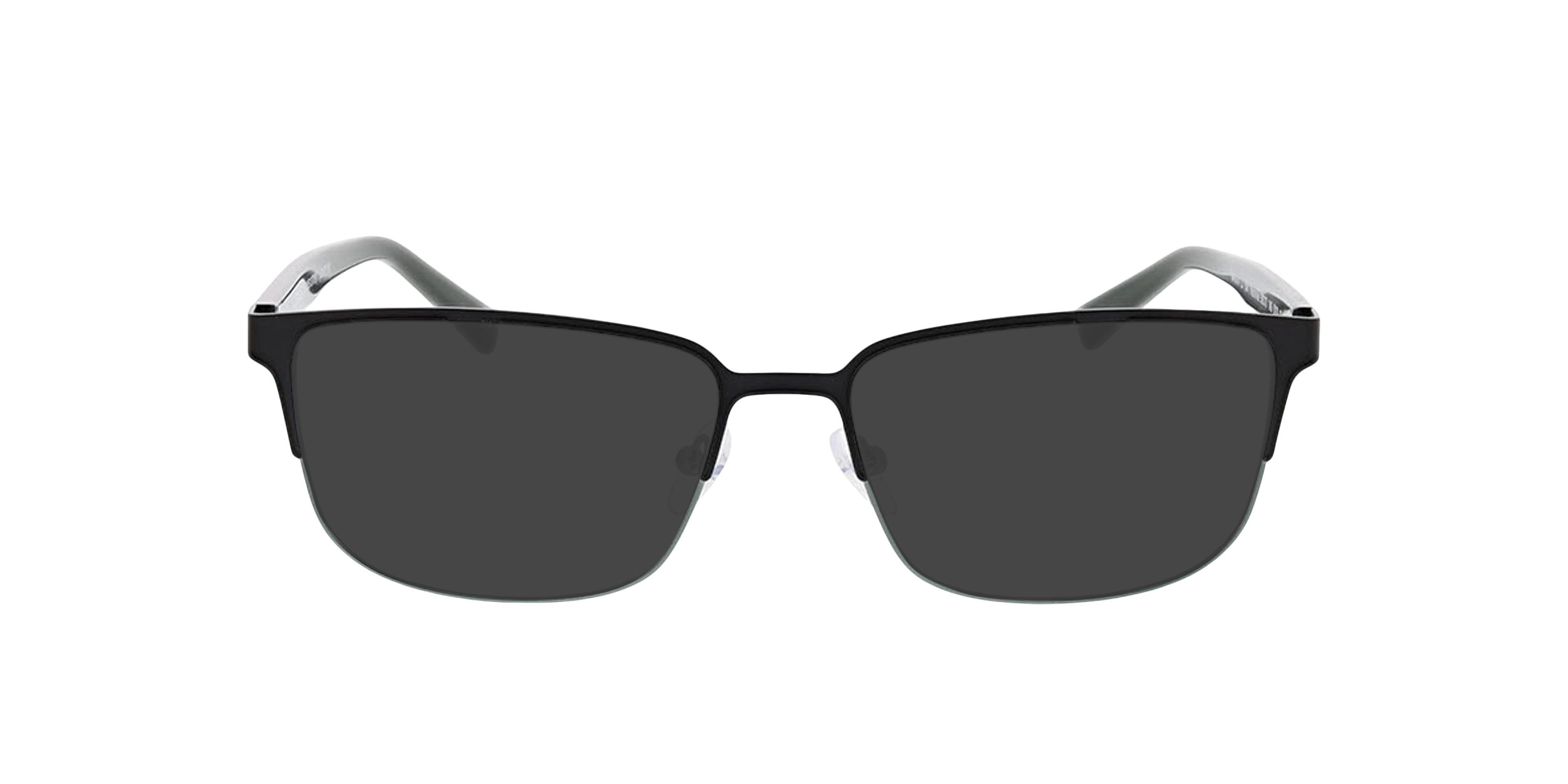 Nashville Zwart  &  groen  &  melkachtig groen MetaalEyeglass Frames van B24, met getinte lenzen