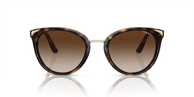 VO5230S Donker Havana KunststofSunglass Frames van B24, Vooraanzicht