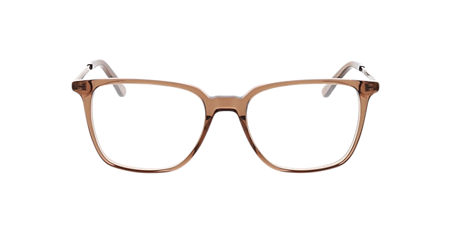 Jodie Kristal roze bruin AcetaatEyeglass Frames van B24, Vooraanzicht