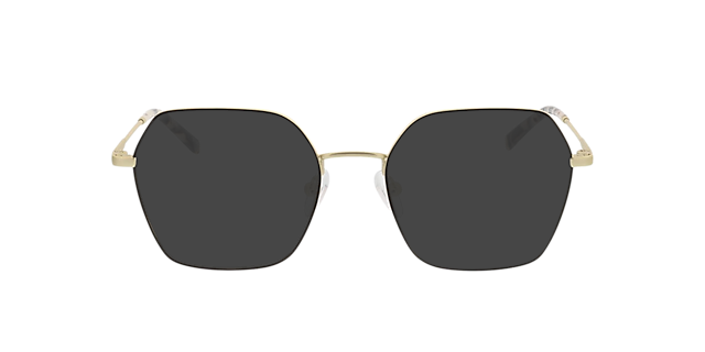 Miranda Gold  &  Black  &  Cream Havana MetallEyeglass Frames von B24, mit getönten Gläsern