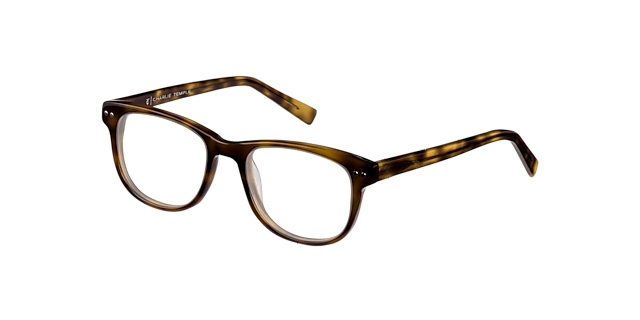 Lux Hazel Tortoise AcetaatEyeglass Frames van B24, Hoekweergave