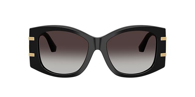 DG4501 Schwarz AcetatSunglass Frames von B24, mit getönten Gläsern