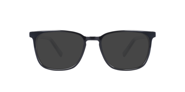 Berlin CT Jet Black AcetaatEyeglass Frames van B24, met getinte lenzen