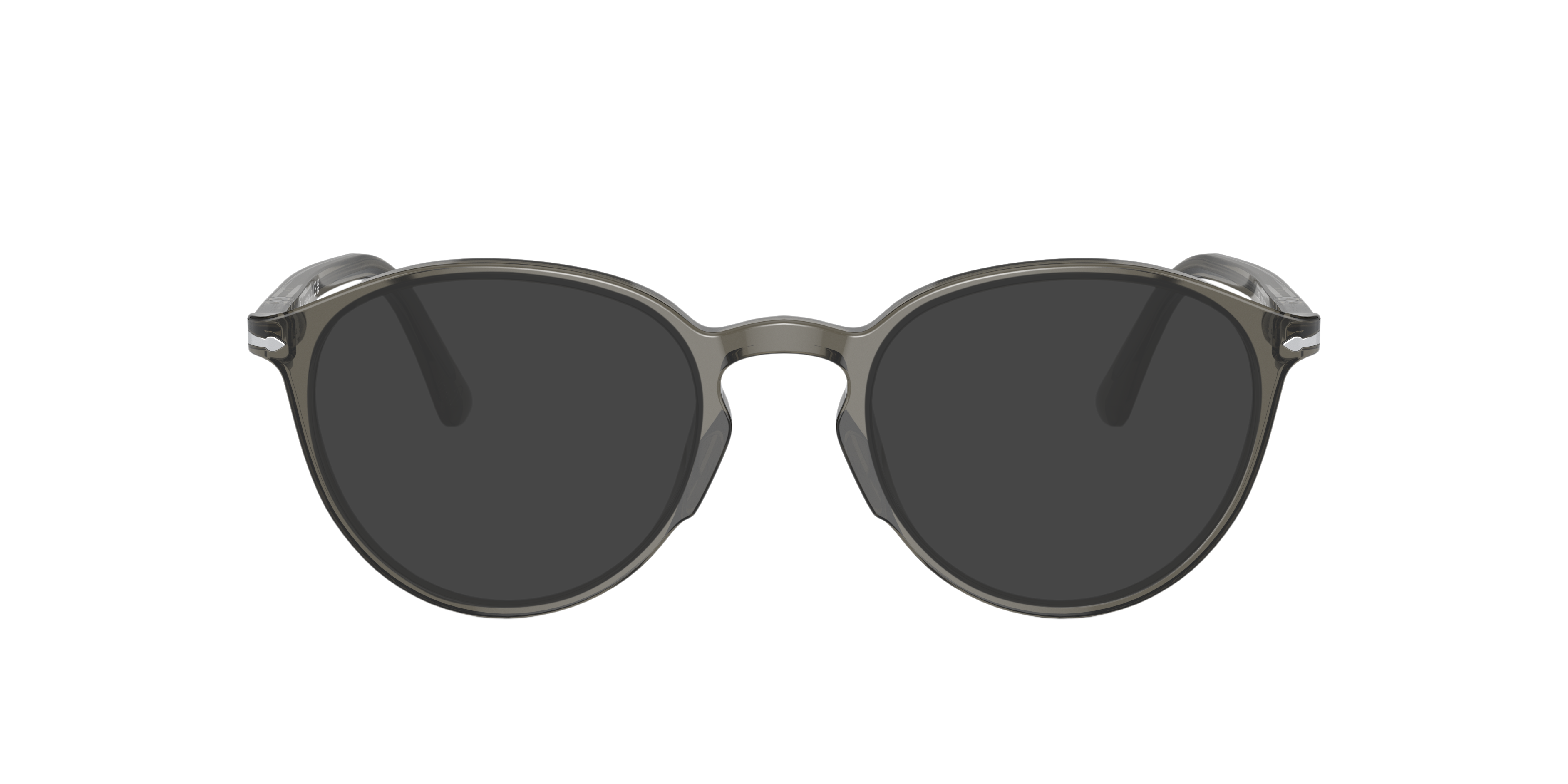 PO3218V Dofgrijs AcetaatEyeglass Frames van B24, met getinte lenzen