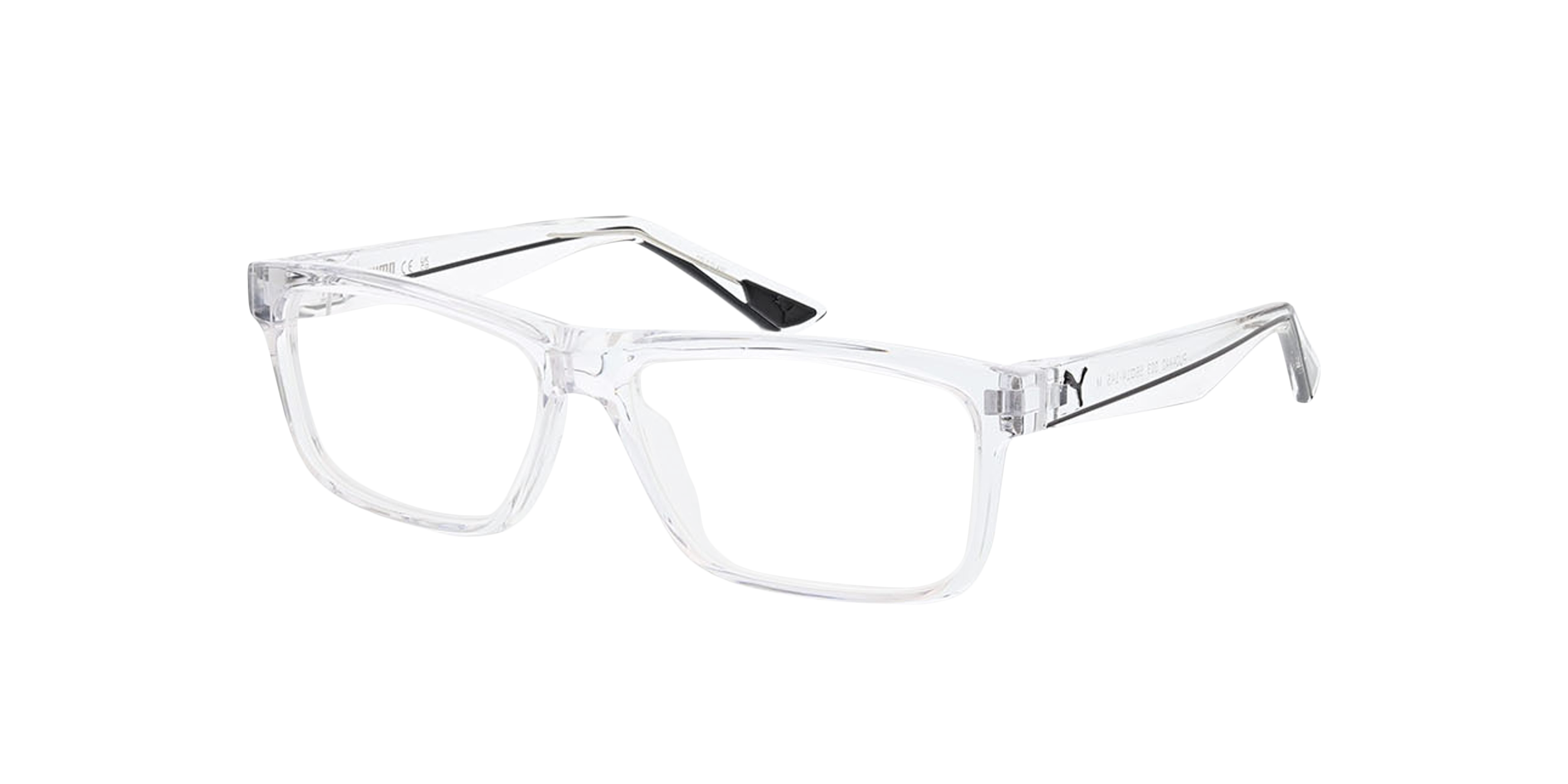 PU0444O Helder KunststofEyeglass Frames van B24, Hoekweergave