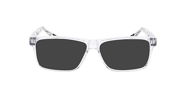 PU0444O Klar KunststoffEyeglass Frames von B24, mit getönten Gläsern