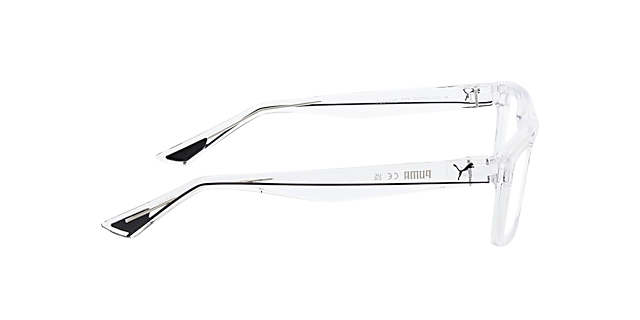 PU0444O Klar KunststoffEyeglass Frames von B24, Seitenansicht