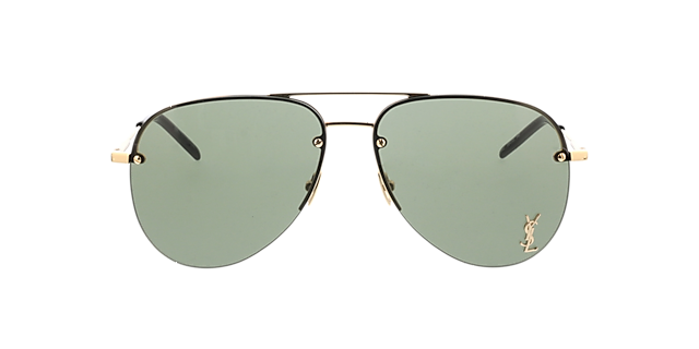 CLASSIC 11 M Gold MetallSunglass Frames von B24, Vorderansicht