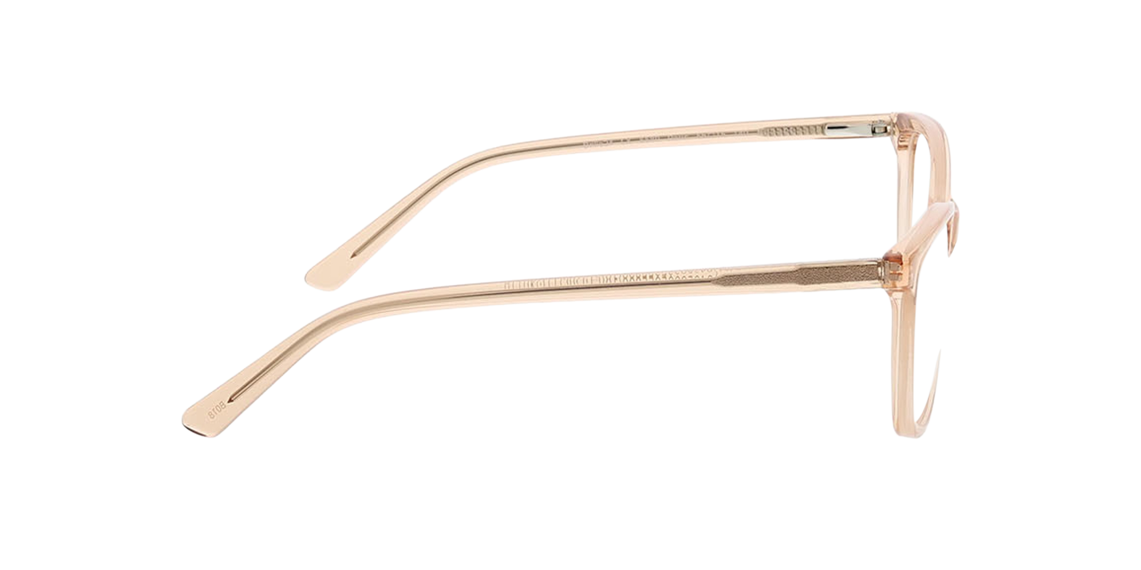 Paris Kristal roze beige AcetaatEyeglass Frames van B24, Zijaanzicht