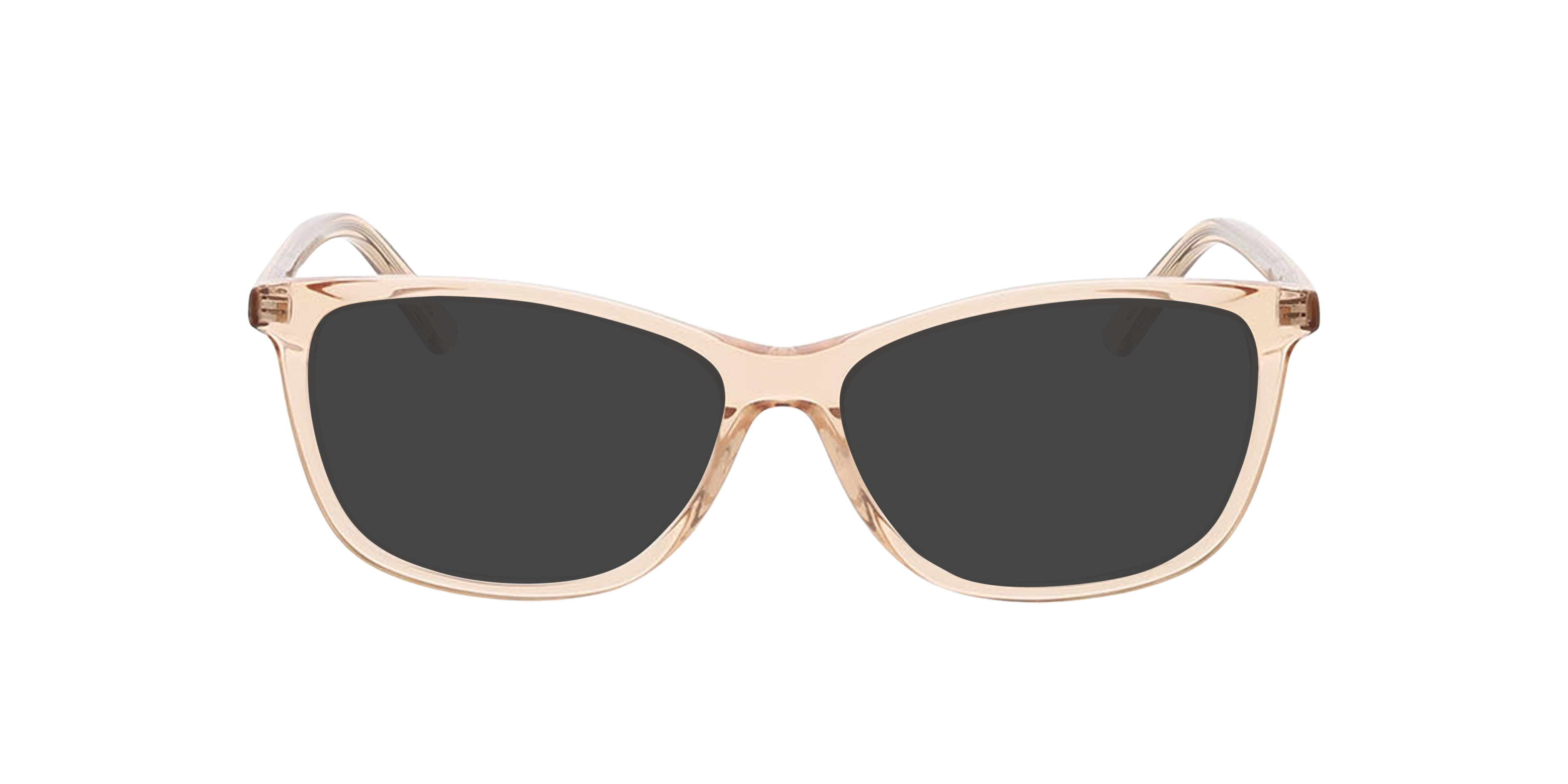 Paris Kristal roze beige AcetaatEyeglass Frames van B24, met getinte lenzen