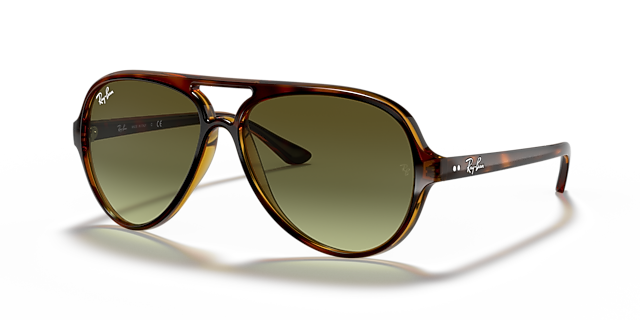 RB4125 Hellhavana KunststoffSunglass Frames von B24, Dreiviertelansicht
