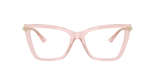 Jimmy Choo - JC3020B, Damen, Pink transparent/Black/Transparent Pink, Größe: Large