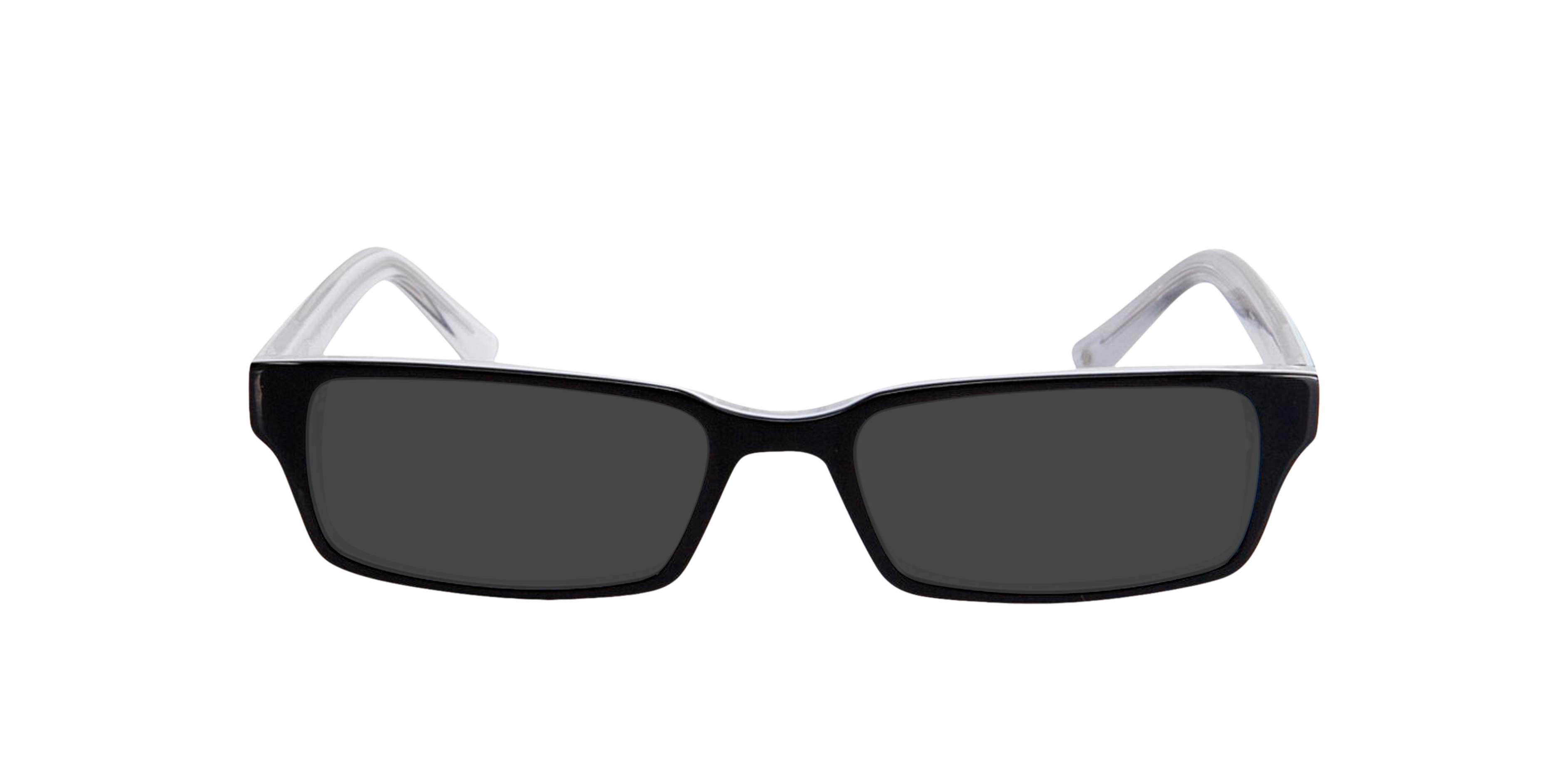 Capuno Zwart & wit AcetaatEyeglass Frames van B24, met getinte lenzen