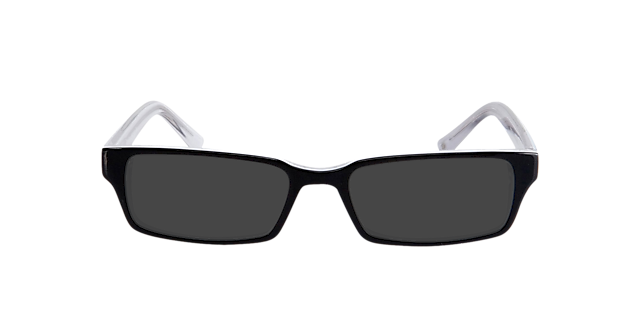 Capuno Zwart & wit AcetaatEyeglass Frames van B24, met getinte lenzen