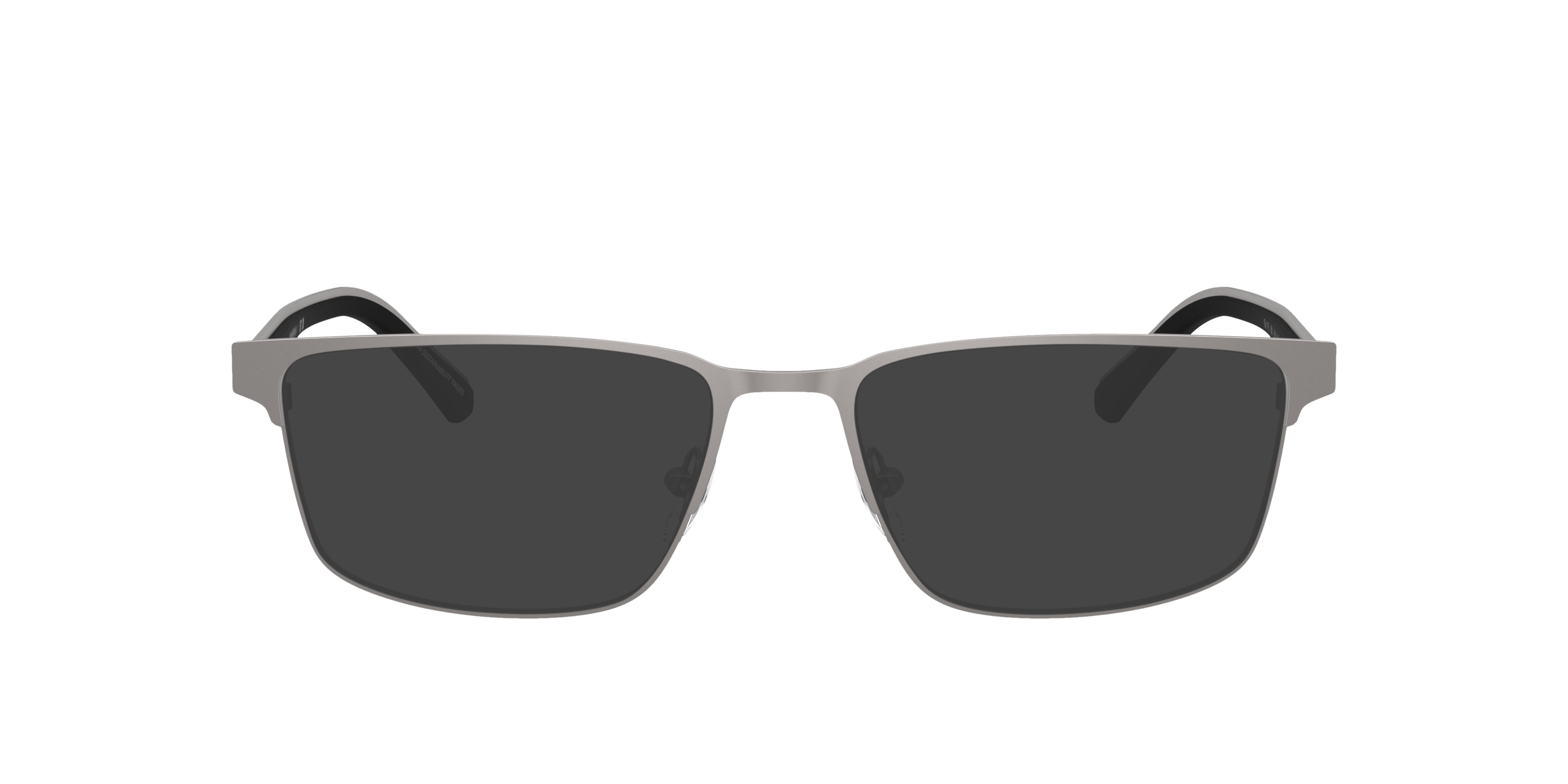 EA1175 Matt Gunmetal MetallEyeglass Frames von B24, mit getönten Gläsern