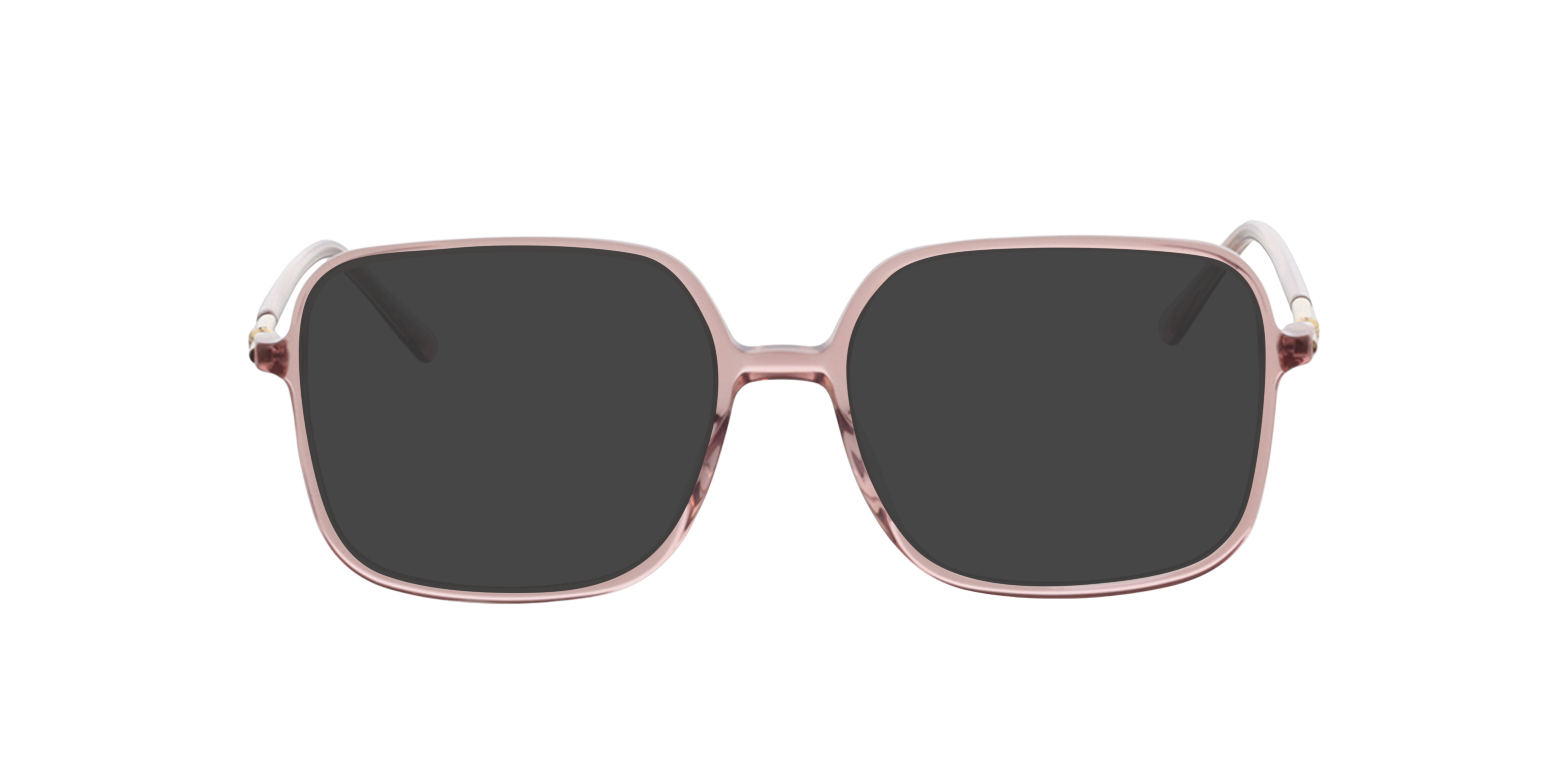 Donna Kristallrosa AcetatEyeglass Frames von B24, mit getönten Gläsern