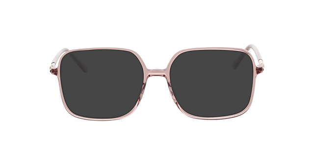 Donna Kristallrosa AcetatEyeglass Frames von B24, mit getönten Gläsern