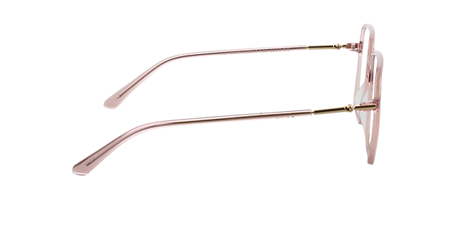Donna Kristallrosa AcetatEyeglass Frames von B24, Seitenansicht
