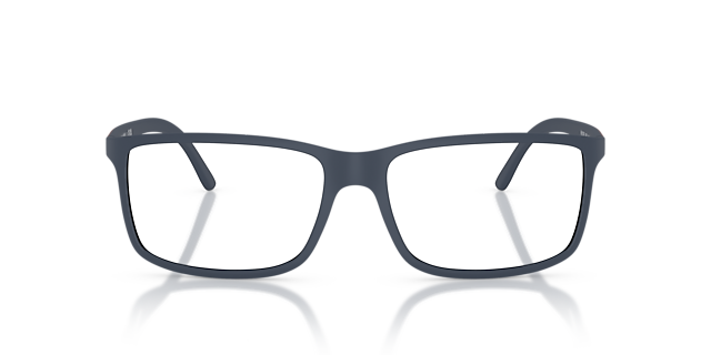 PH2126 Mat marineblauw KunststofEyeglass Frames van B24, Vooraanzicht